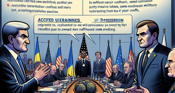 ウクライナ和平案に米国が称賛、驚きの進展が！