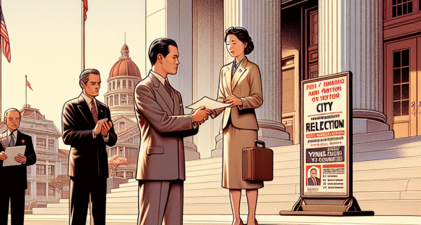 前橋市長、再挑戦へ！出直し選挙に意欲を示す。