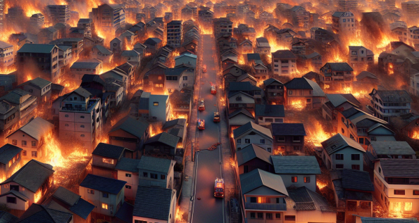 大分の大火災、田舎ならではの避難方法が命を救う！