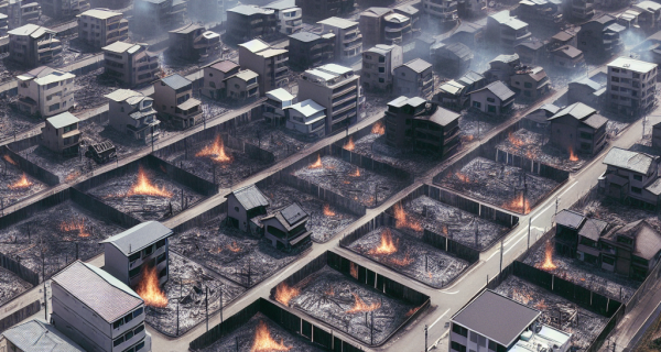 大分の住宅地で発生した火災がついに鎮火。詳細は？