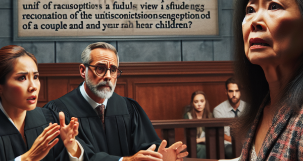 同性婚が認められず、原告は深い怒りと失望を語る。