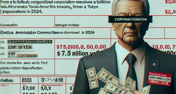 自民支部に首相代表で上限超えの献金が発覚！その背景とは？