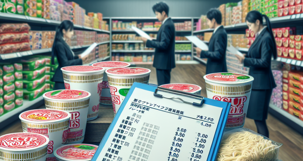 日清食品の値上げに公取委が警告！その背景とは？