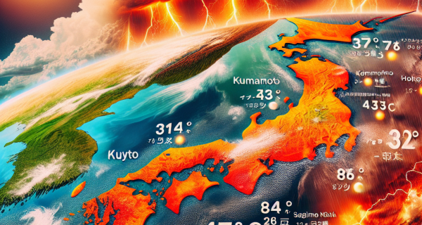 猛暑日が続く中、局地的な雷雨に要注意！