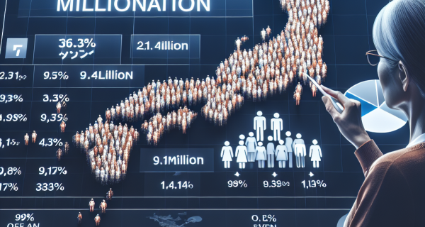 高齢者の割合が29.3%に達し、過去最高を記録！