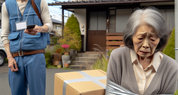 東京で緊縛強盗発生！女性が驚異の脱出劇を見せる