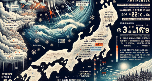 今シーズン最強の寒波が到来、大雪の影響に要注意！