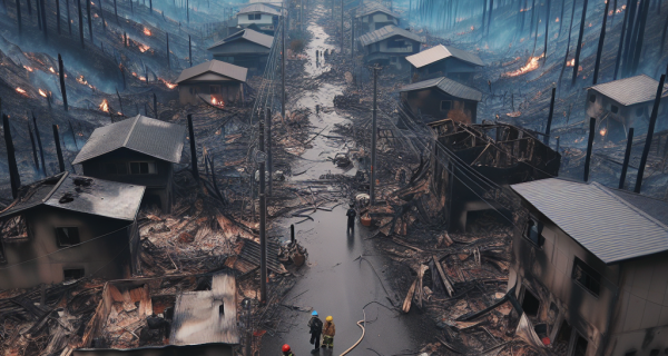 大船渡の山火事、発生から12日でついに鎮圧成功！