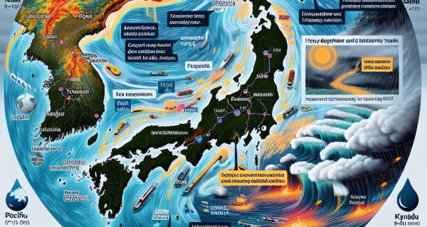 16日は全国的に荒天予報！横殴りの雨に要注意。